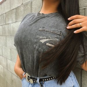 Vintage Grand Junction Oversized Harley Davidson Tee